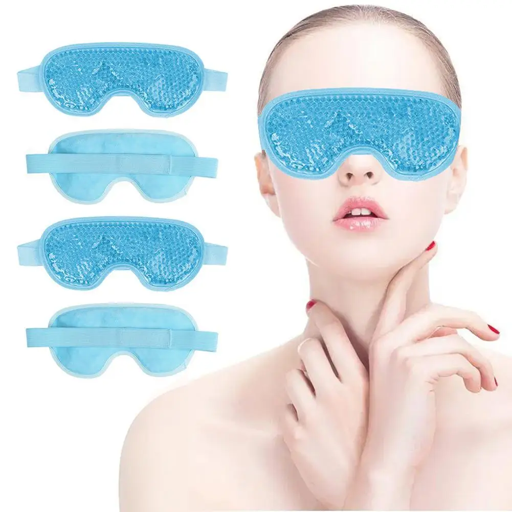 Gel Ice Eye Mask Ice Compress Sleeping Masks Beauty Eyes Health Tools Anti Dark Circle Eyes Bag Relax Sleep Aid Cooling Gel Mask