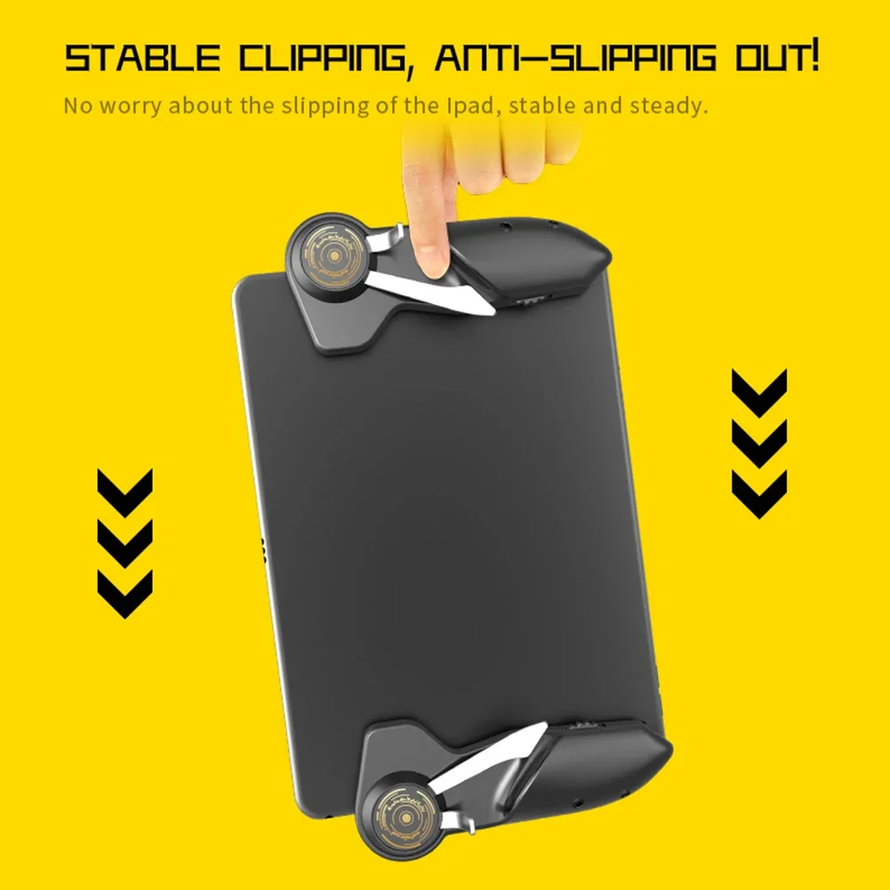 6 dita Tablet Gaming Gamepad Pulsante Trigger Joystick per PUBG Controller di gioco mobile per Ipad Tablet Tiro Maniglia da gioco