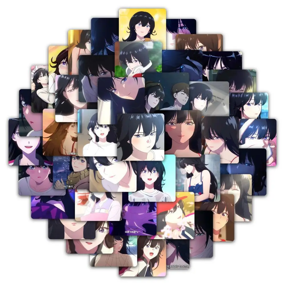 60PCS Redenen waarom tekenfilms verliefd op haar Li Shiya Ins Hoog uitziende handboekdecoratiestickers