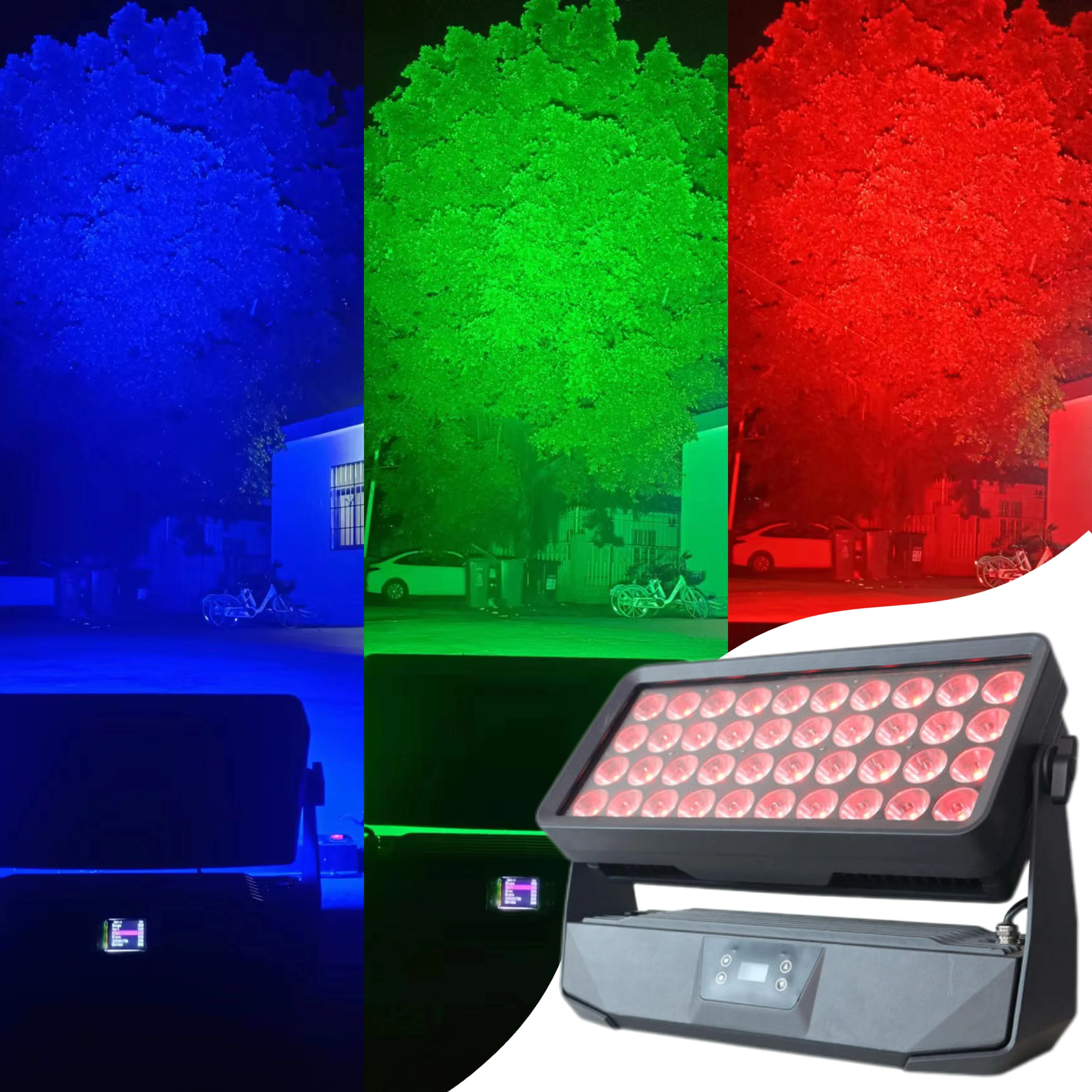 

New 40X20W Rgbw 4In1 City Color Ip65 Waterproof Led Wall Wash Light For Outdoor