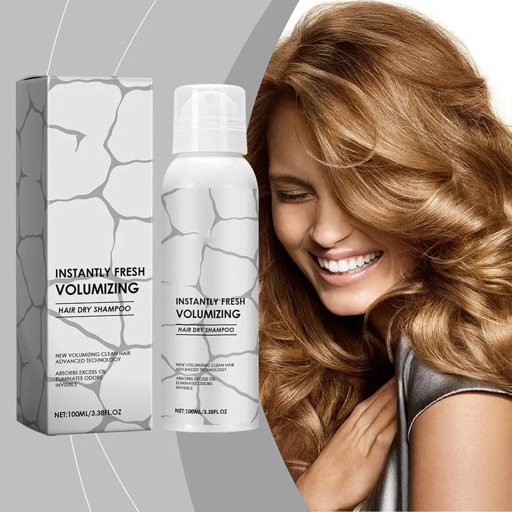 

Dry Hair Shampoo Spray Instantly Fresh Volumizing Hair Dry Shampoo Volumizing Oil Contro No-Wash Hair Fluffy Spray Hair Care