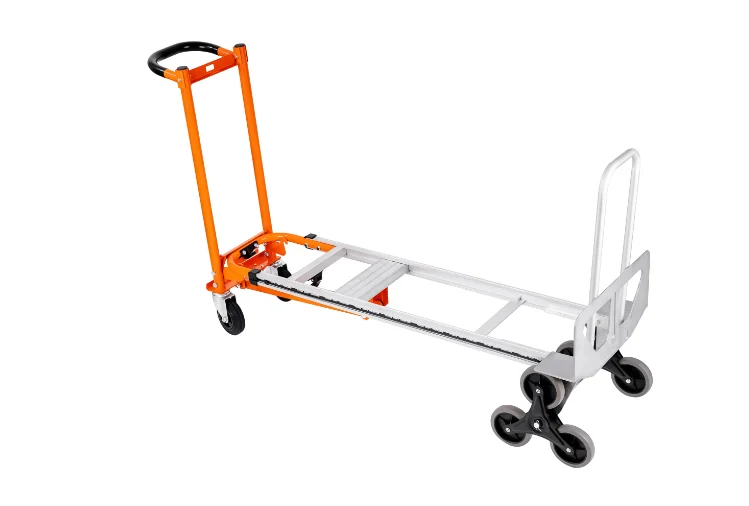 Multi Purpose Heavy Duty  Convertible Cart Stair Climbing  Platform Hand Trolley