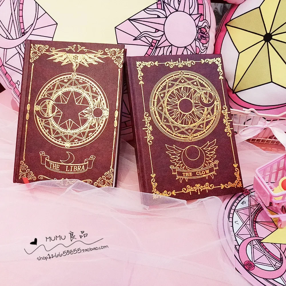 

Magic Girl Cardcaptor Sakura Gilding Collection Kuro Brand Magic Notepad Peripheral Ornaments Anime Peripheral Creative Gift