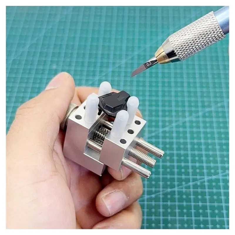 DTA4-Adjustable Aluminum Alloy Vice For Hobby Bench Vise- Miniature Vise Table Top Clamp, 360° Rotatable For Jewelers