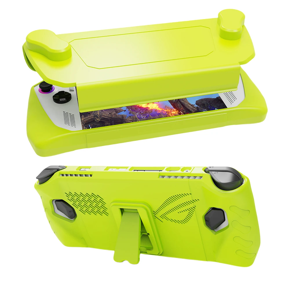 Étui de protection pour Console de jeu ASUS ROG Ally, coque de protection Anti-chute en TPU, anti-rayures, avec support