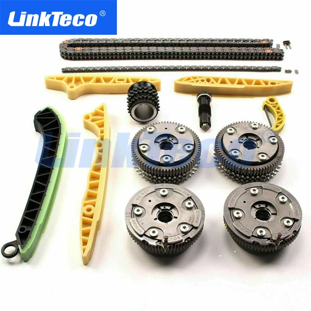 Timing Chain Kit Camshaft Adjuster for Mercedes Benz C350 GL450 S350 3.5L M272