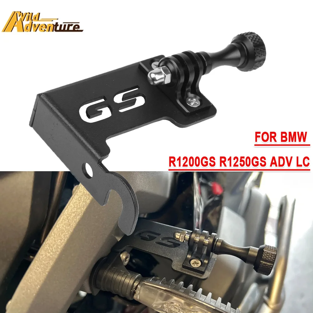 

For BMW R1200GS Adventure R1200GSA R1250GS GS1250 Motorcycle Dash Camera Recorder Bracket Holder Front CAM Support Go Pro Holder
