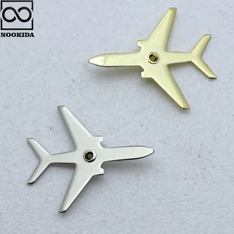 NOOKIDA VK63 Second Hand Model Plane Hands Silver/Gold Fit VK63 Quartz Movement Watch Accessories