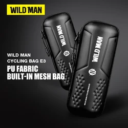 WILDMAN-Bike Bag Cycling Tools Case, Waterproof, Bicycle Repair Tools Kits, Mini Pump Glasses Box, Capsule Accessories