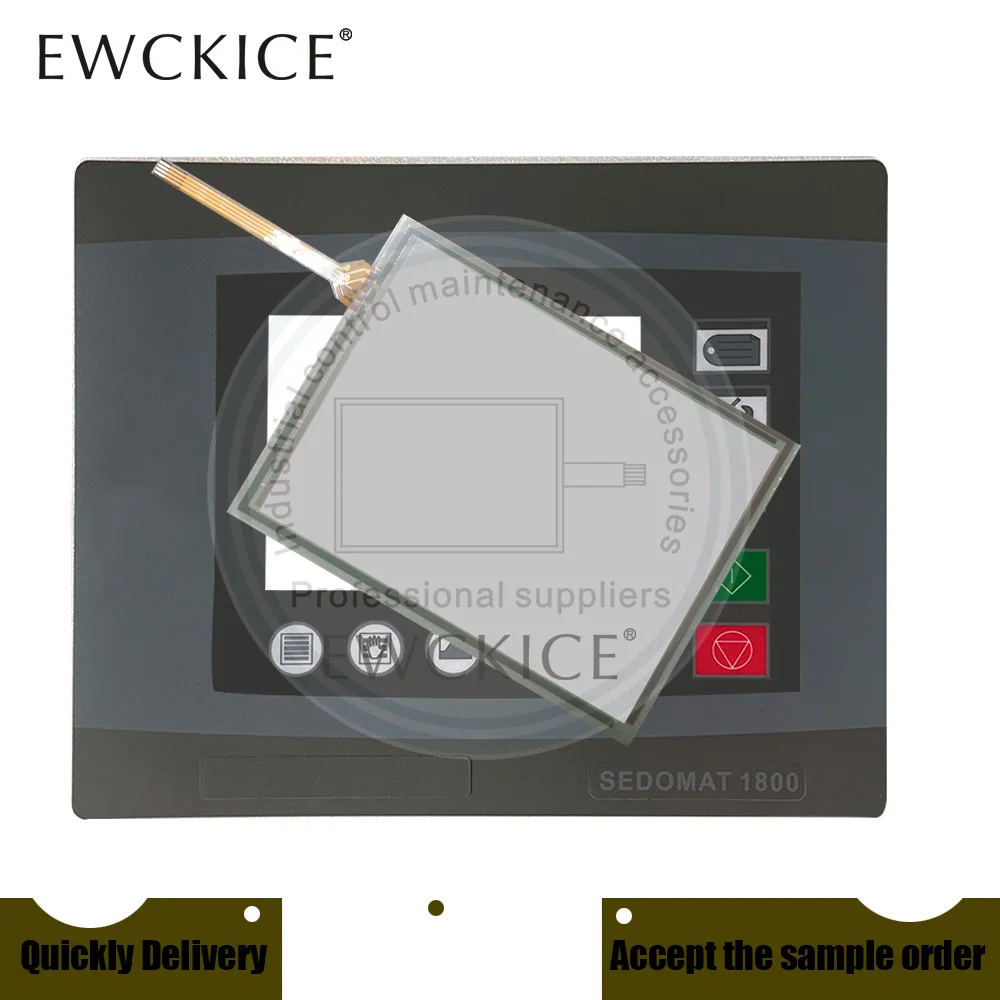 NEW SEDOMAT 1800 HMI PLC touch screen panel membrane touchscreen And Film