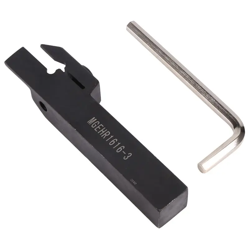 [A93Z!】 MGEHR1616-3 Lathe Cut Off Grooving Parting Tool Holder For MGMN300 Insert CNC