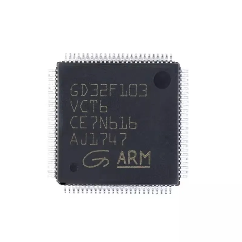 5PCS NEW Original Integrated Circuits GD32F103 GD32F103VCT6 LQFP-100 ICs MCU Microcontroller