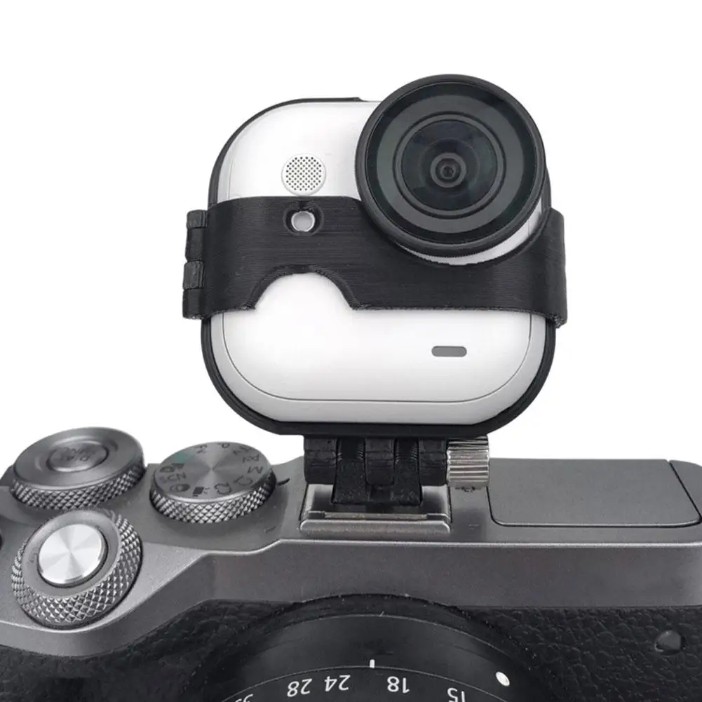 Adjustable Hot Shoe Bracket for Insta360 GO Ultra DSLR APS-C Camera Hot Shoe Expansion Fixed Bracket Accessories