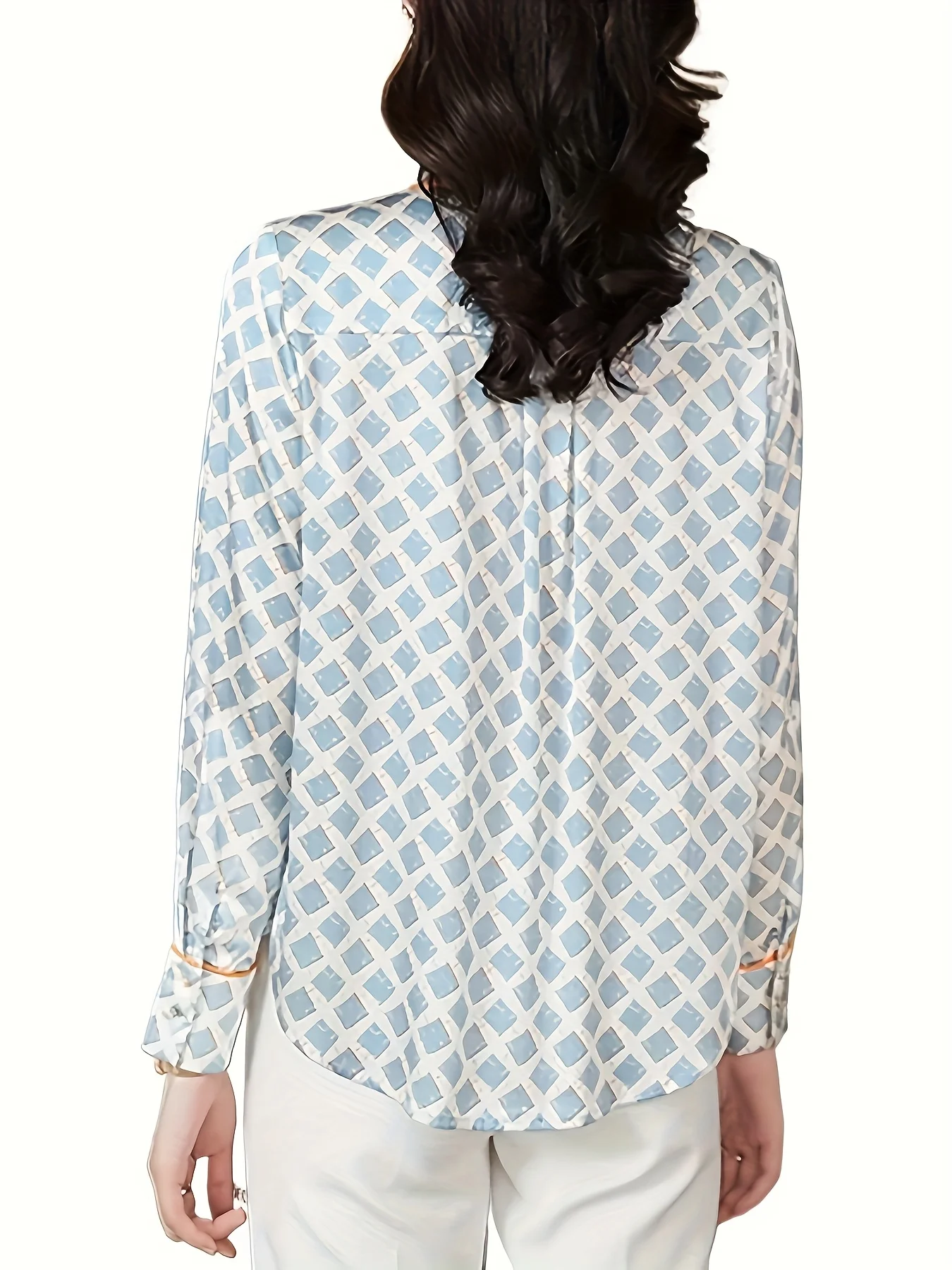 Bluzki damskie w stylu francuskim, jedwabne koszule Modne, eleganckie biurowe koszule damskie, topy blusa mujer