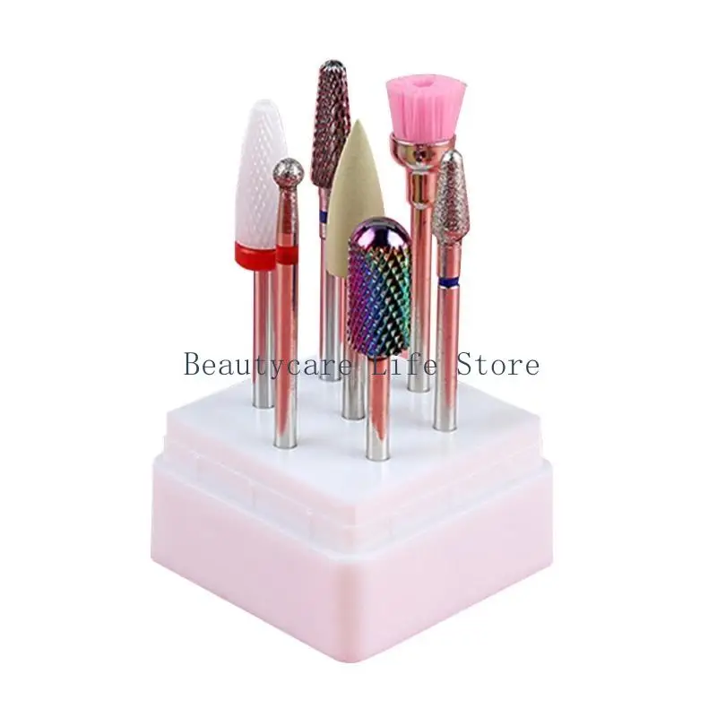 652C Professional Nail Drill Bits Set Nail Drill Bit Rotary Burrs for Electric Manicure Pedicure Nail File Machine