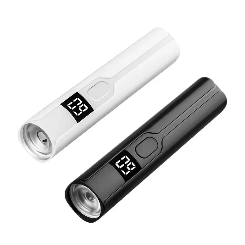 1-10PCS ポータブル充電式ネイルランプ - 旅行用コンパクトハンドヘルド UV 光硬化ライト、ミニ懐中電灯デザイン