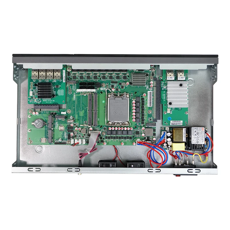 Imagem -03 - Servidor do Router do Firebox B760 19 1u Lga 1700 2x48g Ddr5 14 Nics Intel 11th Gen i3 i5 i7 i9 x M.2 6x10g Sfp Linux