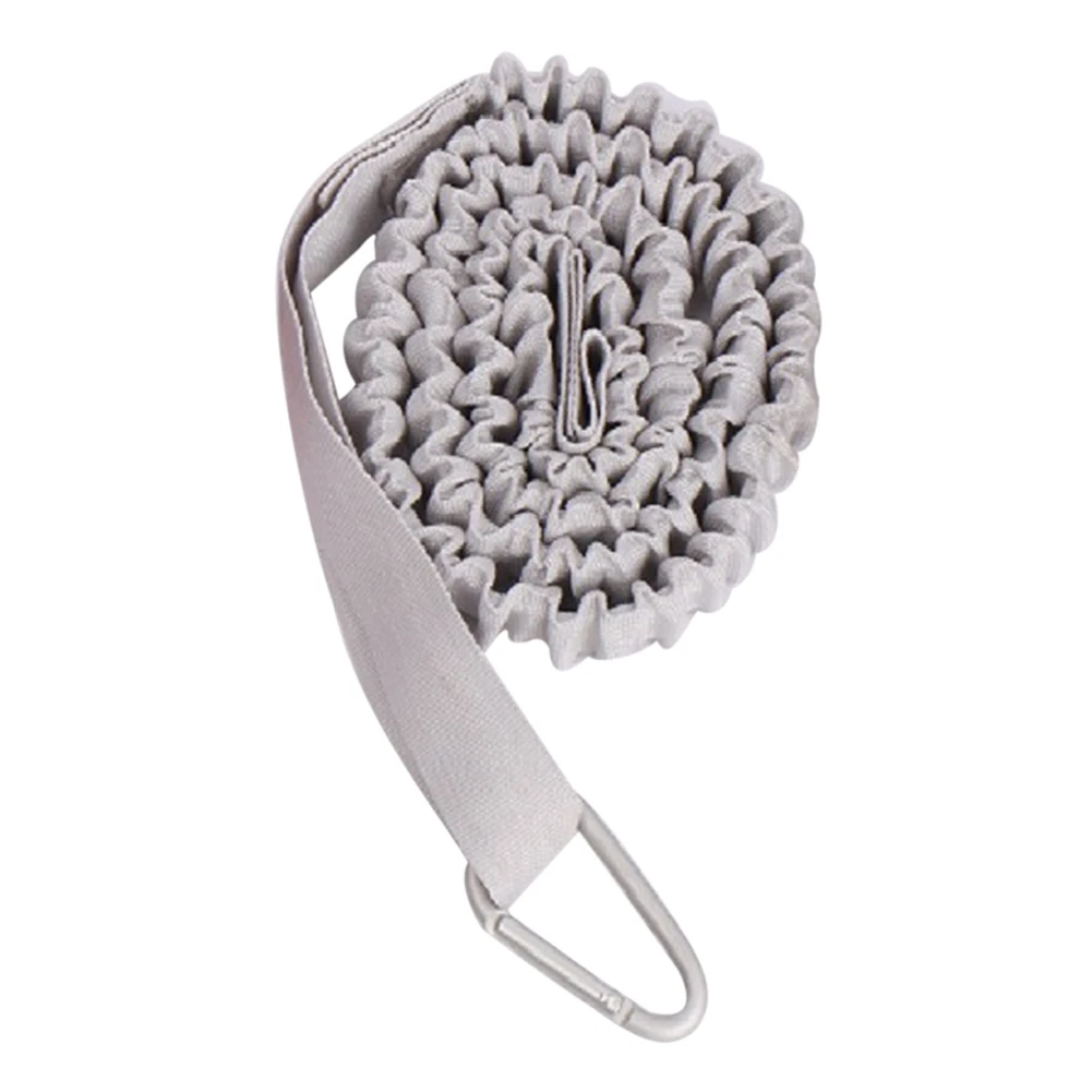 Adjustable Elastic Kayak Rod Lanyard Canoe Paddle Leash Fishing Rod Leash Safety Rope Carabiner Rowing Boats Accessories