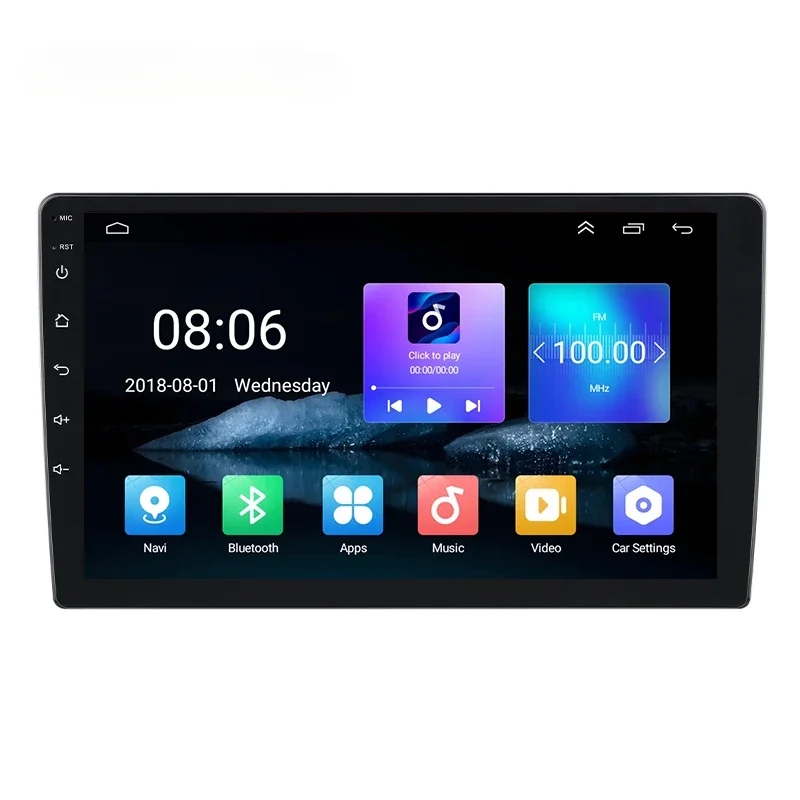 

9 inch 2 din 1+32GB Portable MP5 Screen Stereo CD Android Carplay Radio Car DVD Player