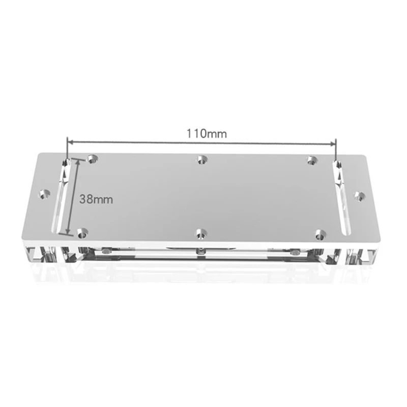 RAM Water Cooler Memory Block Memory Kit blocco raffreddamento ad acqua LRC2.0 RGB Two Armor Block Supporto massimo 4 RAM