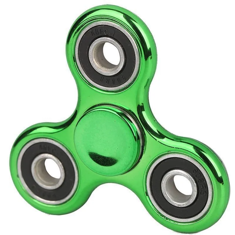 Regenbogen-Fidget-Spinner-Spielzeug aus Metall, UFO-förmige Handspinner, Geschenk für Kinder und Erwachsene, Drehspitze zur Konzentrationserhöhung am Schreibtisch – Detail 15