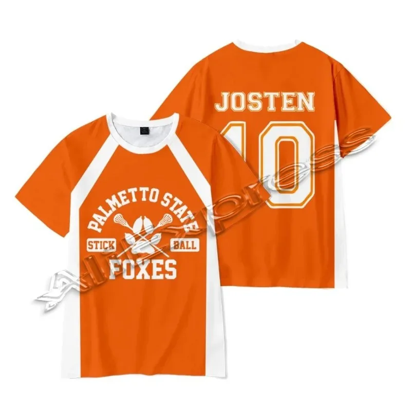 

New Palmetto State Foxes Long Sleeve Field Hockey Jersey 3D Printed T-Shirt Men's Women's Role Playing Moto Wear Court Foxhole