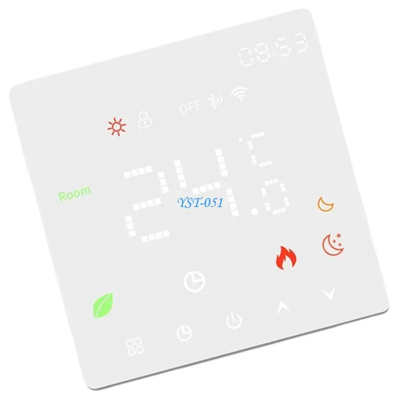 

E15A 3A Water/Gas Boiler Floor Heating Temperature Controller Weekly Programmable Thermostat for Water Heating