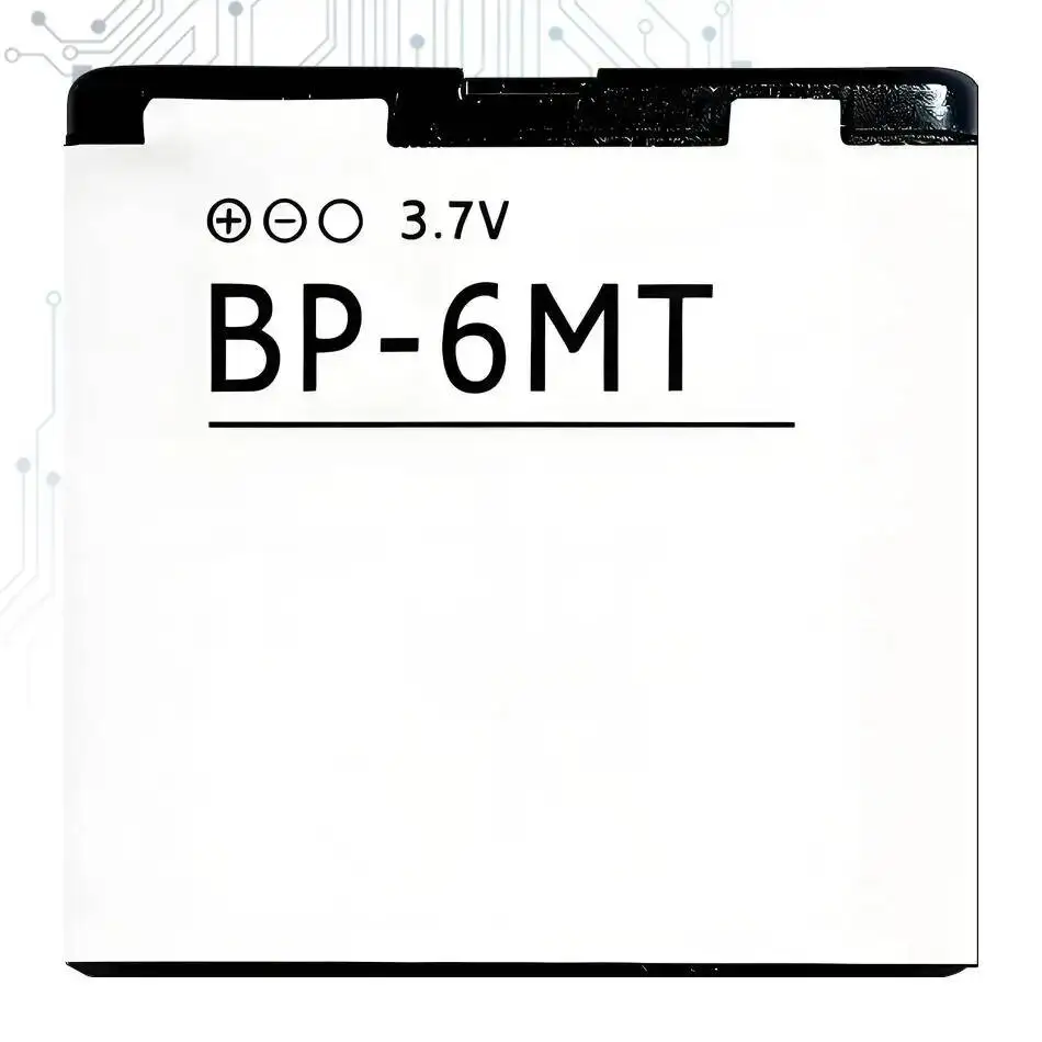 

BP-6MT 1050Mah Battery For Nokia N81 N82 N81-8G E51 E51i 6720 6720C BP 6MT