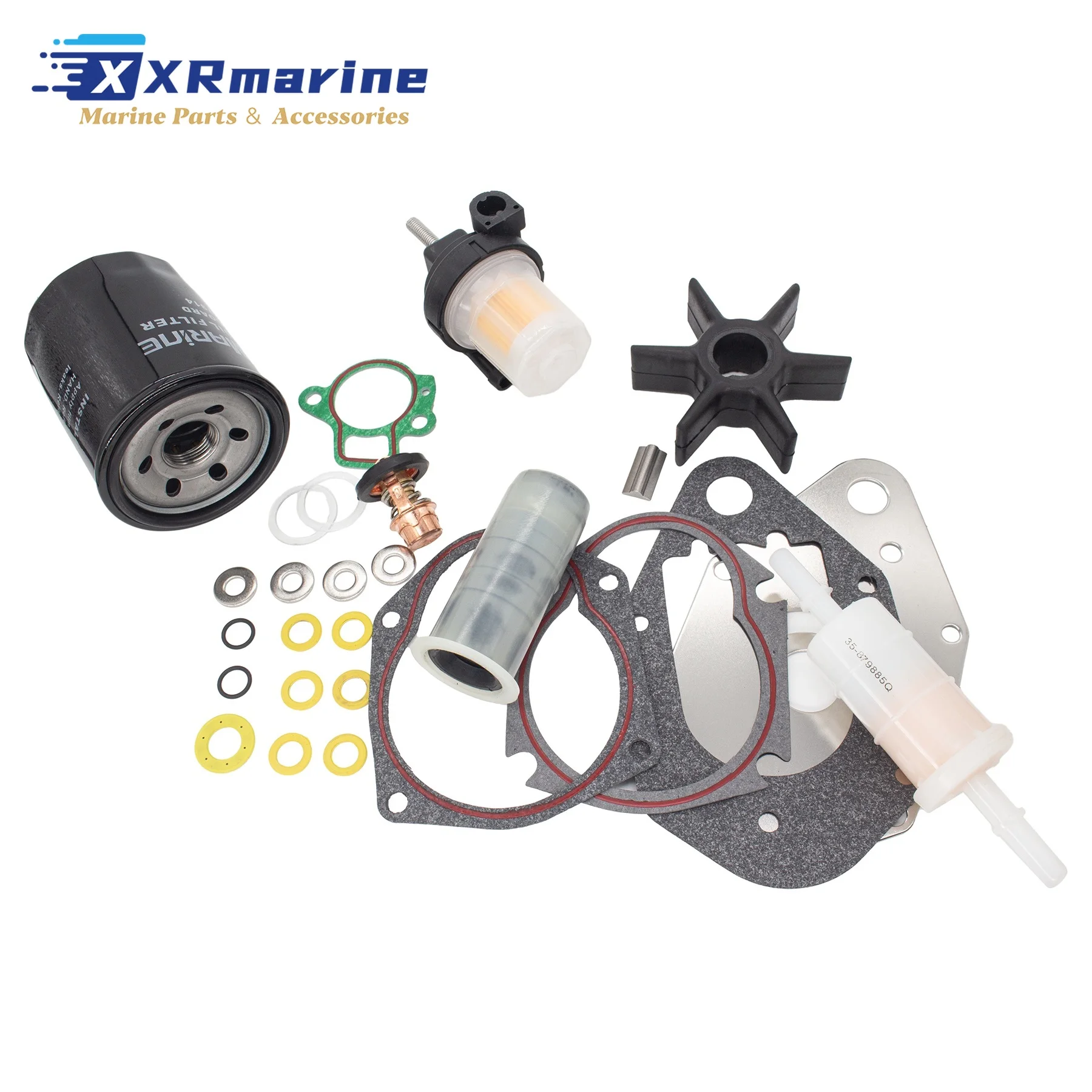 Compatible with Mercury Outboard Motors Models Maintenance Repair Kit 8M0113483 8M0117413 35-879884T 35-8M0153652 35-8M0162829
