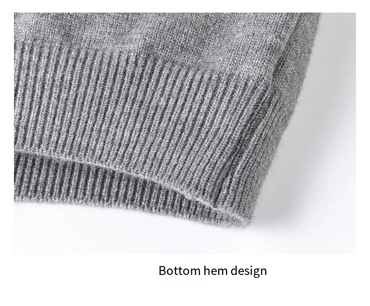 Trendiger Herrenpullover im koreanischen Stil, neues Modell mit langen Ärmeln, einreihiger Knopfleiste, bestickte Strickware, hält warm, bequem, Herrenbekleidung. – Detail 10