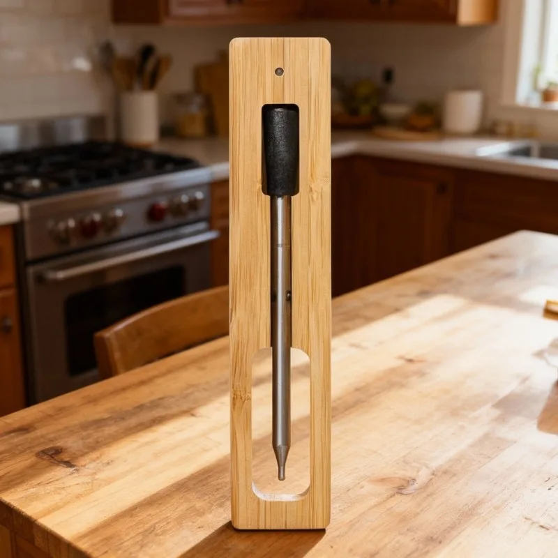 

Bluetooth 5.2 Waterproof and Temperature-resistant Food Thermometer APP Smart Food Detection Temperature