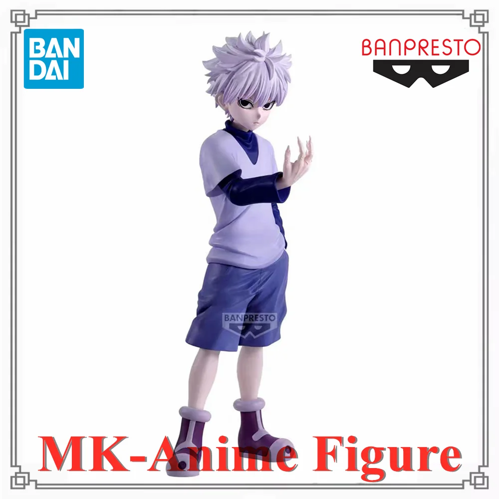 

Оригинальные фигурки Bandai Spirits BANPRESTO Grandista Hunter × Hunter: Килуа Золдик, аниме-фигурки, модели, игрушки из ПВХ