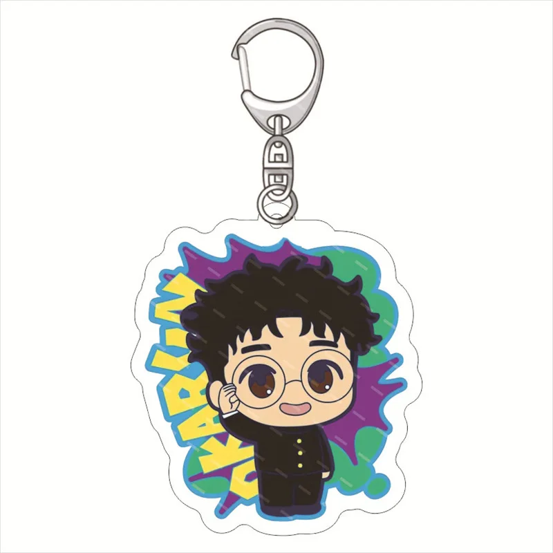 6CM Dandadan Momo Anime Acrylic Cute Cartoon Figure Bag Charms Key Ring Keychain Pendant Car Friends Couple Jewelry Gift Fashion