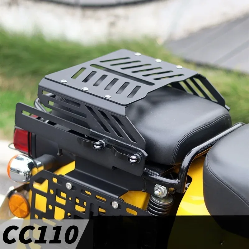 Motorcycle Rear Luggage Rack Sliding Tail Bracket CC110 Modification Tail Box Mount Holder Accessories