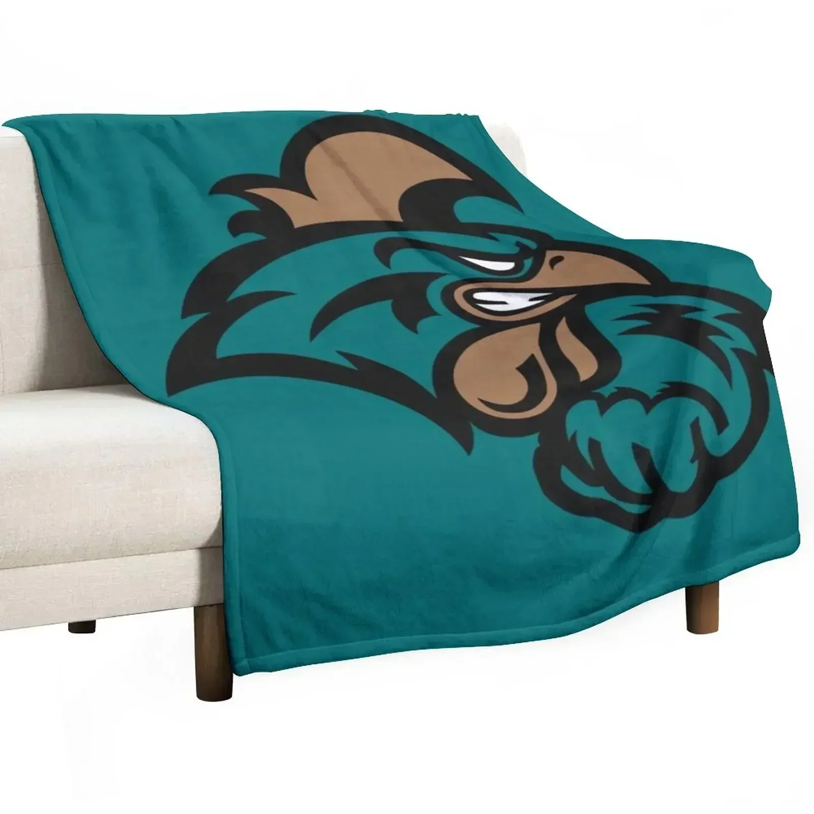 The Coastal Carolina Chanticleers Throw Blanket Plaid on the sofa for babies Sofas Sofa Throw Blankets