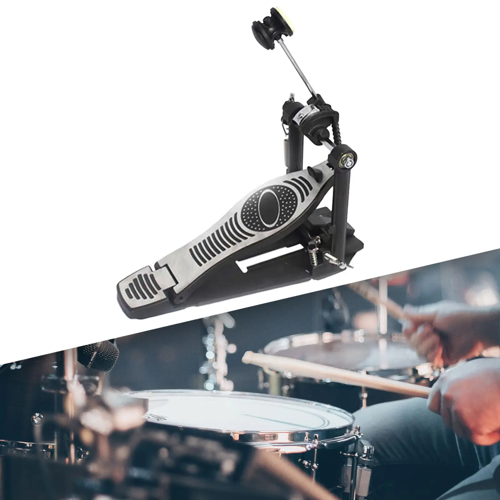 Bass Drum Pedal Drum Practice for Electronic Drums Kick Drum Set Replacement