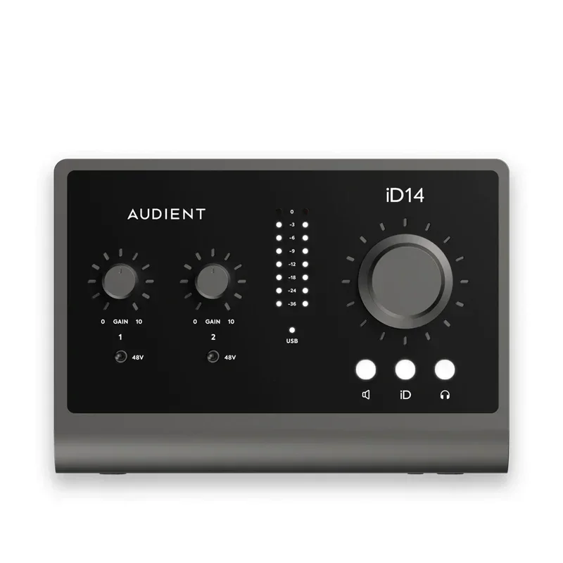 Audient iD14 MKII Second generation music arrangement / recording audio interface JFET D.I USB AD-DA Audio Interface Sound card