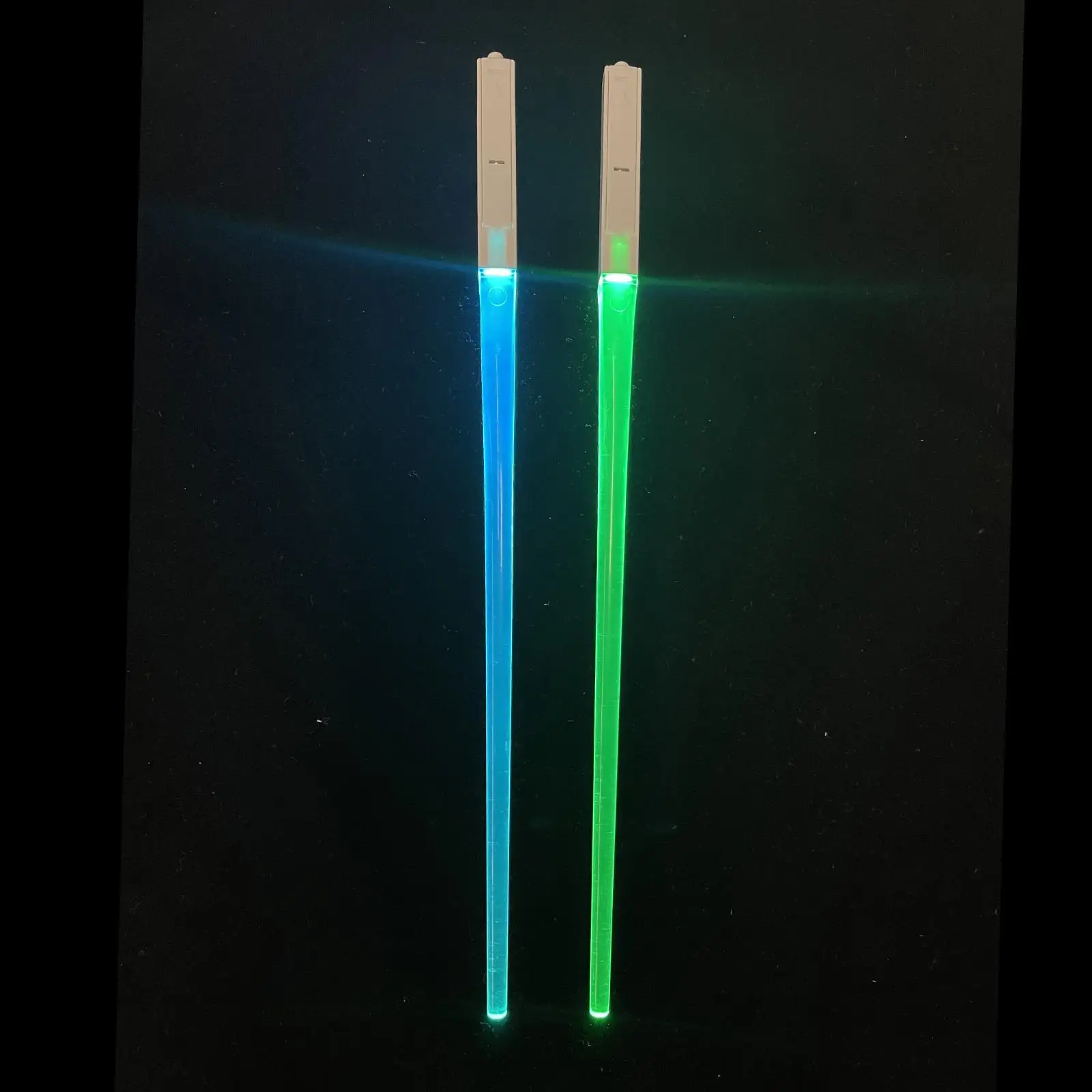 

1 Pair of Lightsaber Chopsticks Durable Glowing Chop Sticks Safe for Dinning