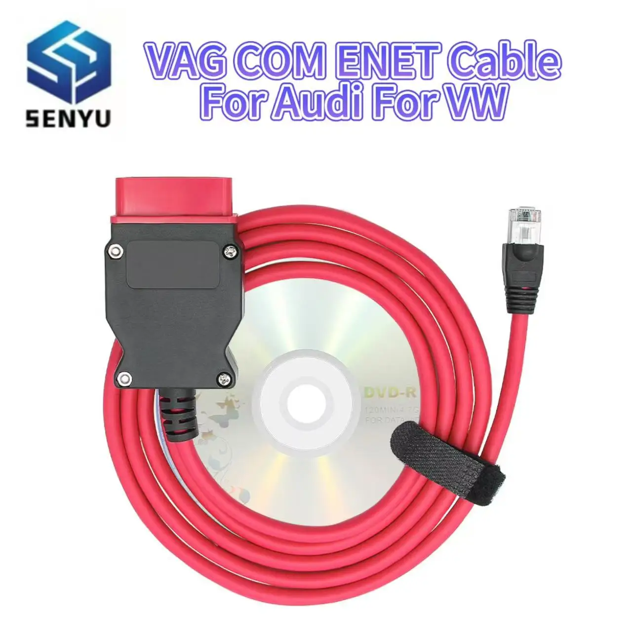 

VAG DoIP ENET Кабель Ethernet OBD2 Программатор ECU VAG COM Refresh Hidden Data OBD Scanner V12.2 для VW для Audi MQB EVO Auto Tool