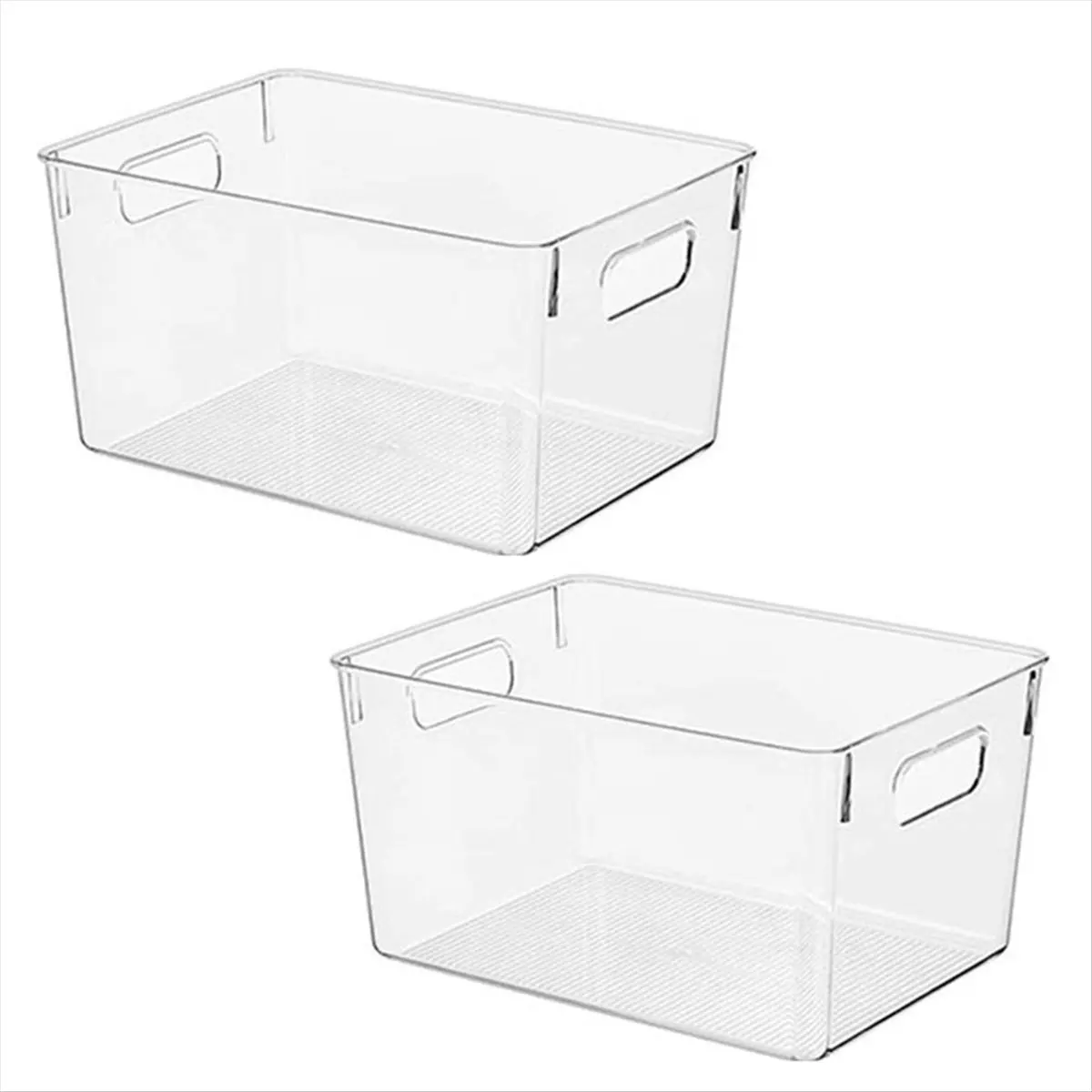 2026 Trend Kitchen Transparent Storage Box Food Storage Box Large Transparent Storage Containers are Used for Sorting.