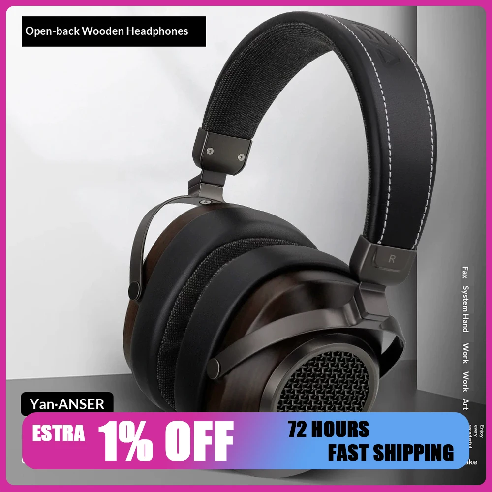 SIVGA ANSER Wired Headset 50MM Moving Coil Horn Esports Headset NdFeB Magnet With High Magnetic Energy Level Light Weight Gifts