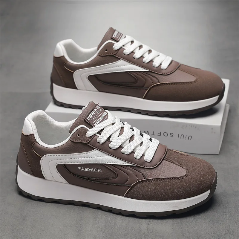 

Men's casual shoes four season fashion versatile comfortable breathable thick sole outdoor wear-resistant commuting casual shoes