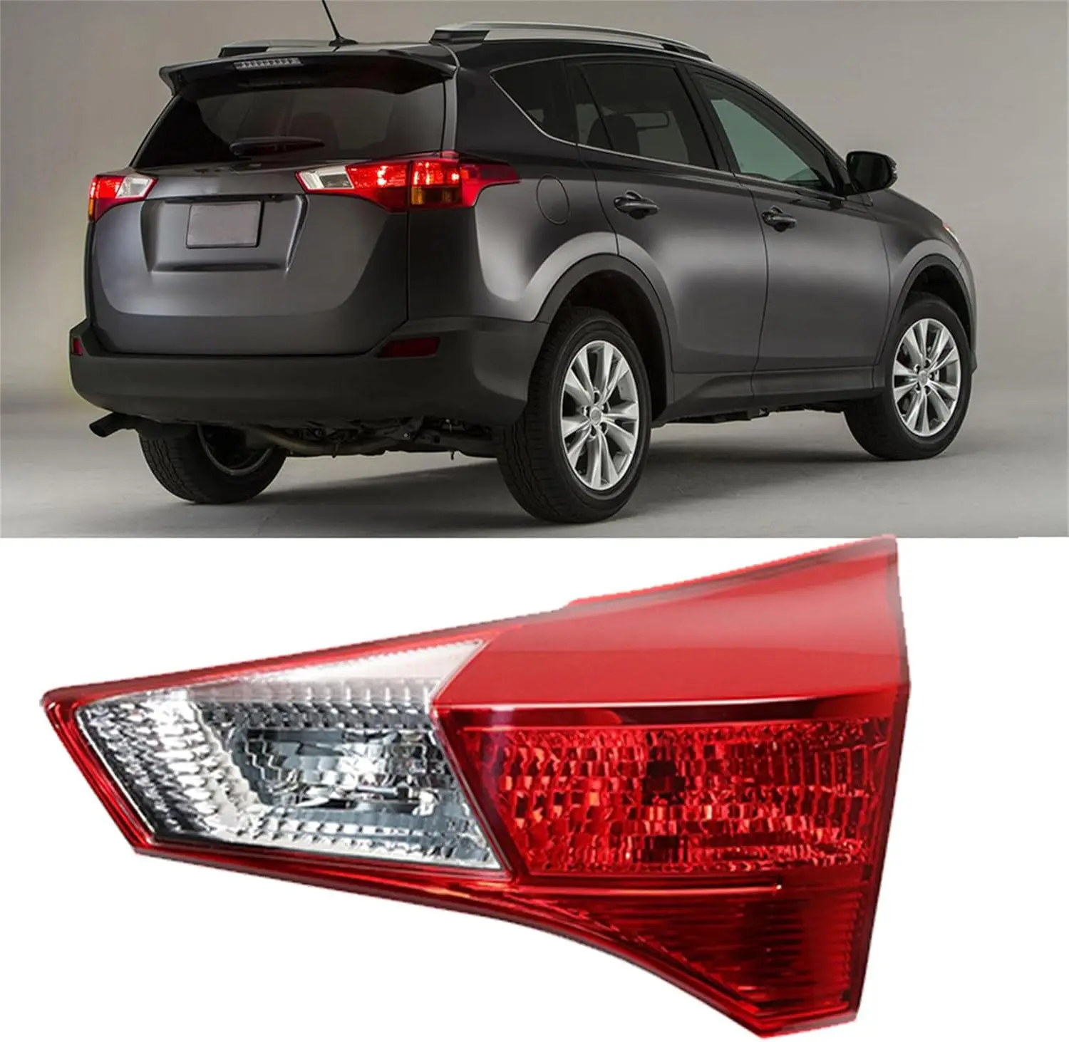 

Passenger Side Inner Tail Light for Toyota RAV4 2013-2015 RH Rear Brake Lamp 815800R010 TO2803126