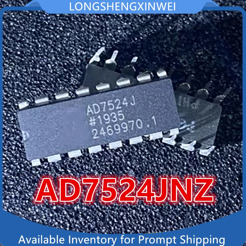 1PCS New AD7524JNZ AD7524JN Original Direct Insertion Package DIP-16 Buffer Multiplication DAC Chip Digital To Analog Converter