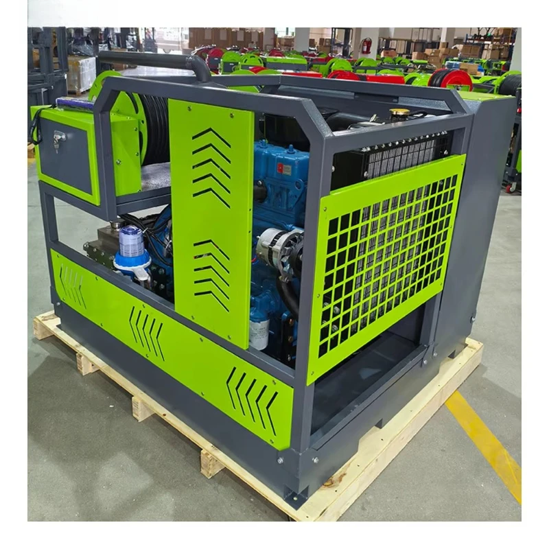City Community Underground Drainage Maintenance Equipment Diesel Industrial Pipeline Unclogging Dredger
