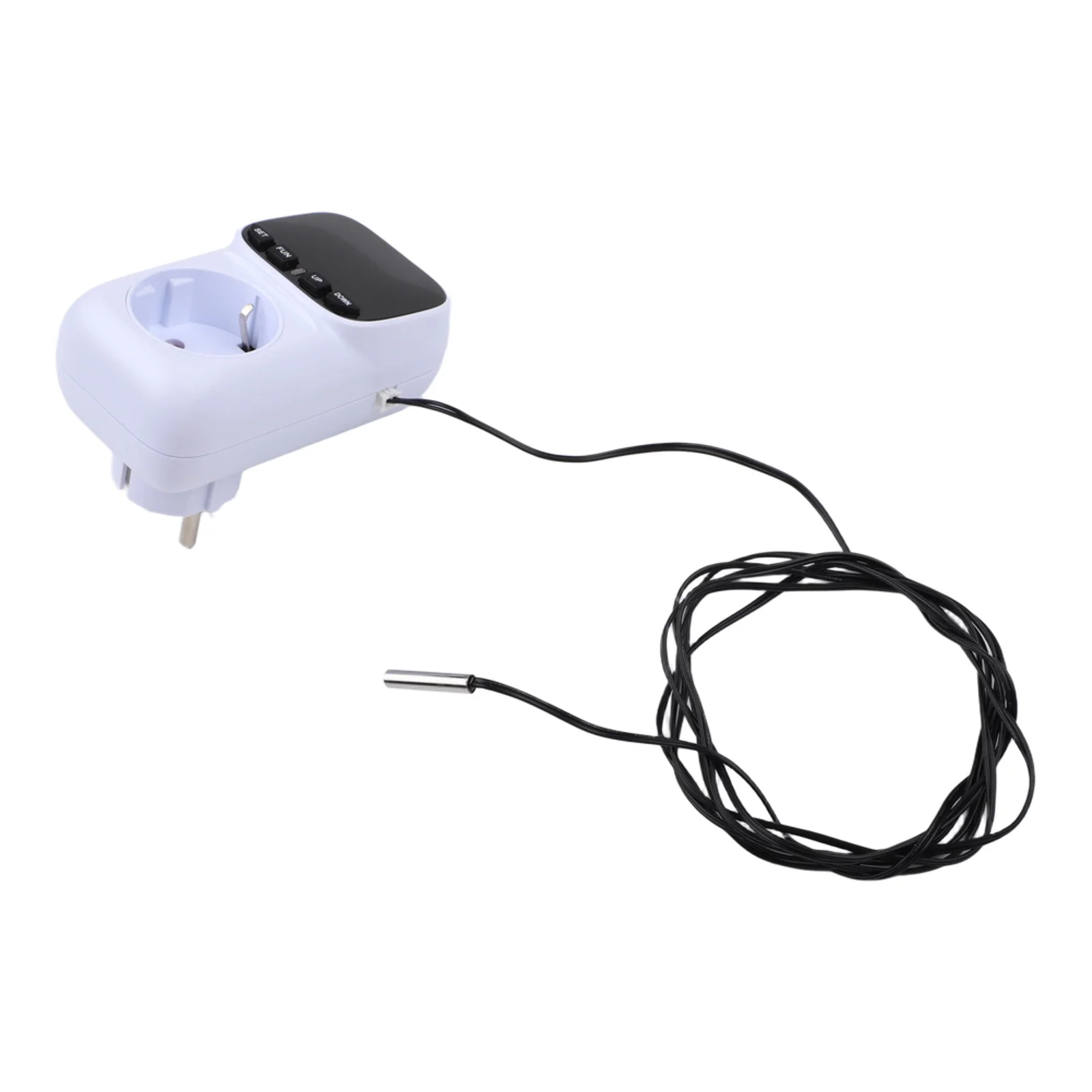 

Intelligent Temperature Management Reptile Heating Thermostat Socket Accuracy 0.1 C Low Power Consumption 0.8W
