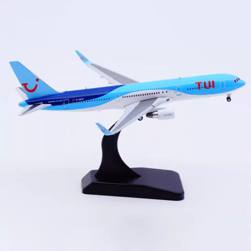 JC Wings Diecast 1:400 Scale TUI Airlines B767-300ER G-OBYF Aircraft Simulation Alloy Finished Souvenir Hobby Collection Toy