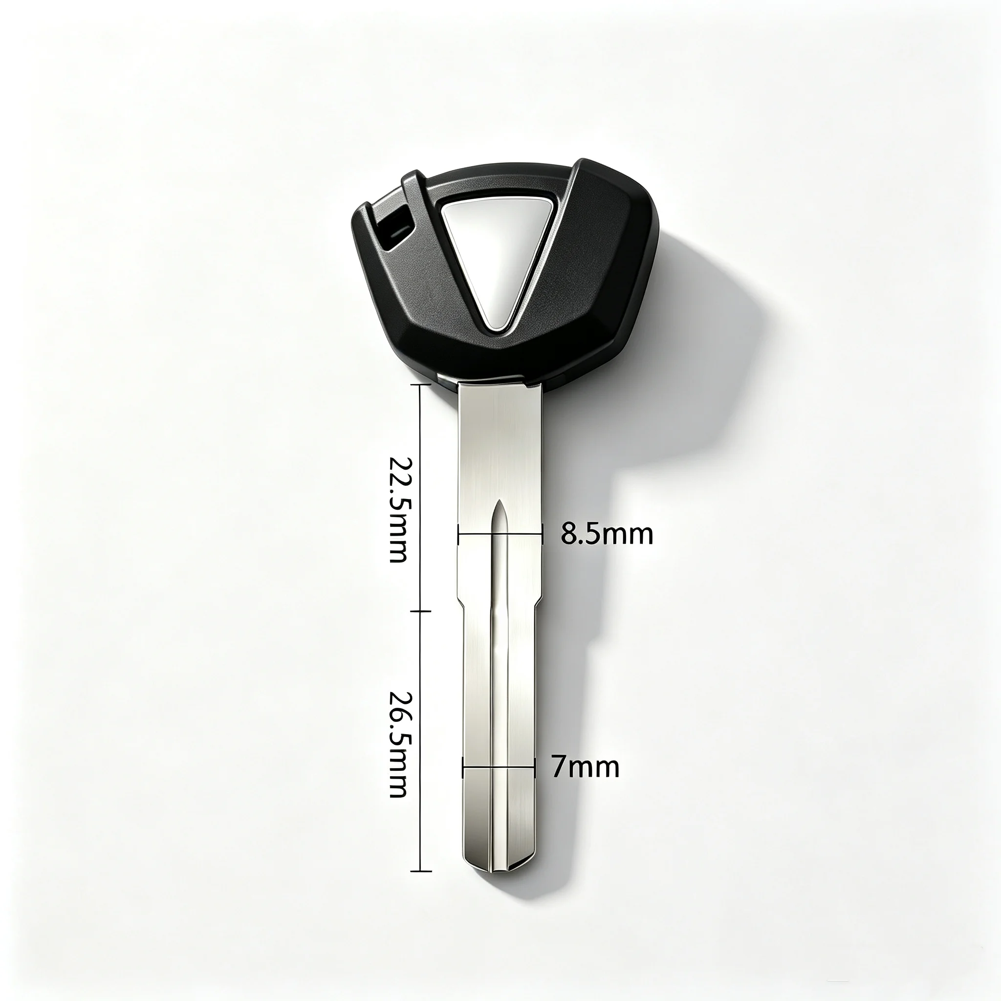 Brand New Blank Uncut Replacement Key For Kawasaki Ninja 500 Z500 SE Z400 Z650 Z650RS With Chip Slot