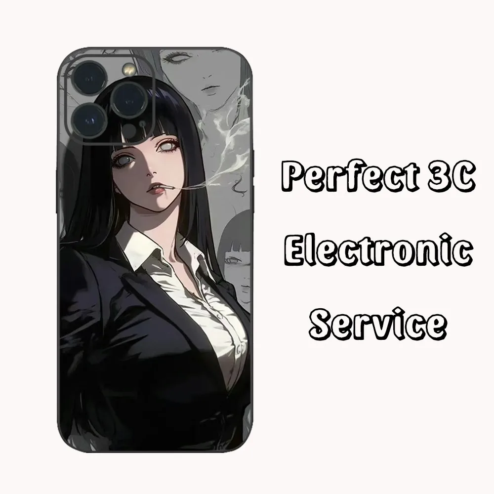 U-H-Hinata Hyuga Phone Case  For iPhone16 15 14 13 12 Mini 11 Pro XS Max X XR SE5 6 7 8 Plus Soft Silicone Cover