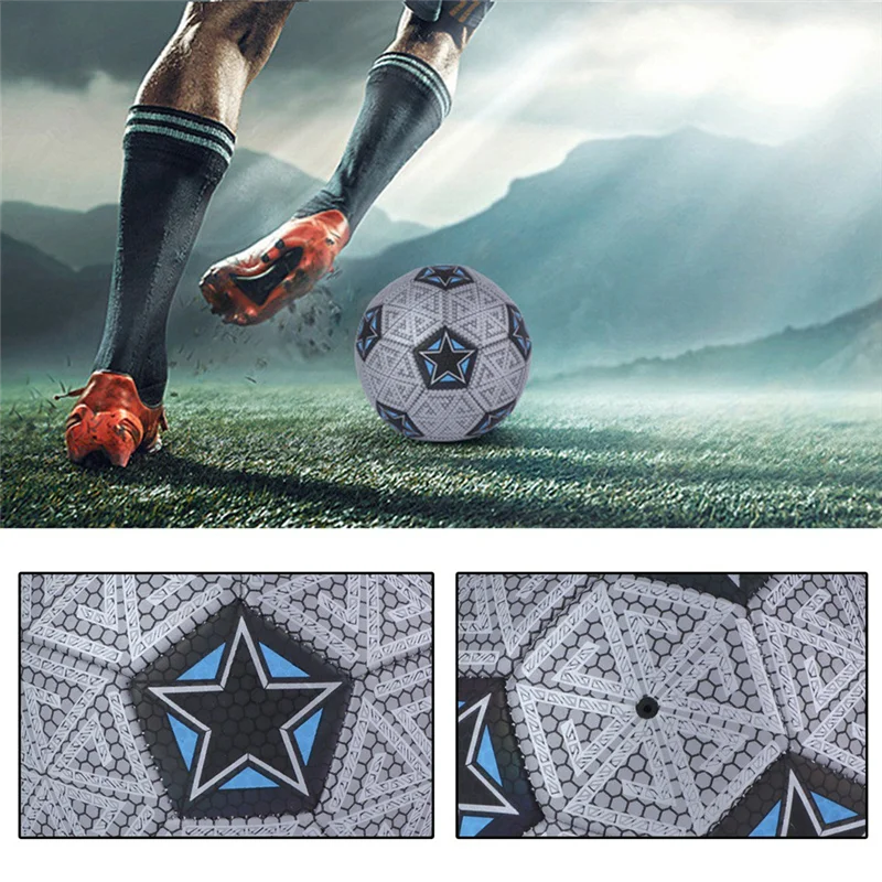 

1 PCS Size 5 Professional Soccer Ball For Training Football Ball Competition Outdoor Football PVC-B60B